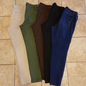 Faded Glory Pants - 5 For 1 Bundle! Faded Glory Stretch Leggings Faded Glory Pants - 5 For 1 Bundle! Faded Glory Stretch Leggings